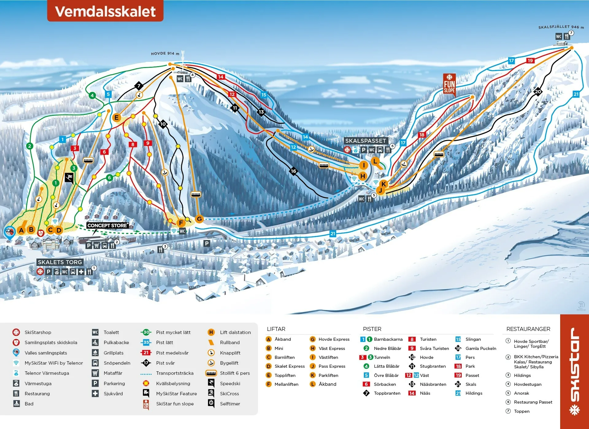 Vemdalen_pistemap