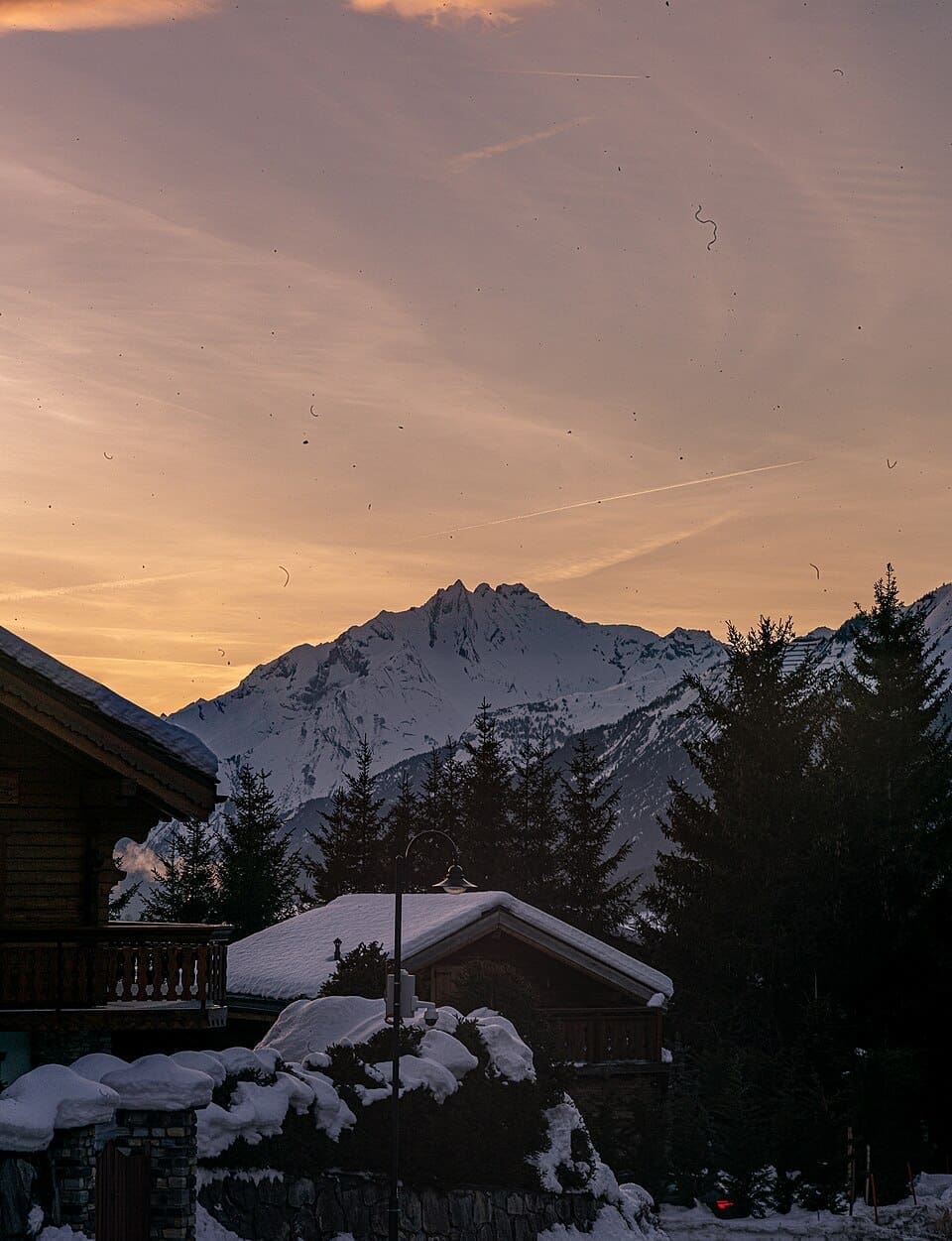 Crans-montana sunset