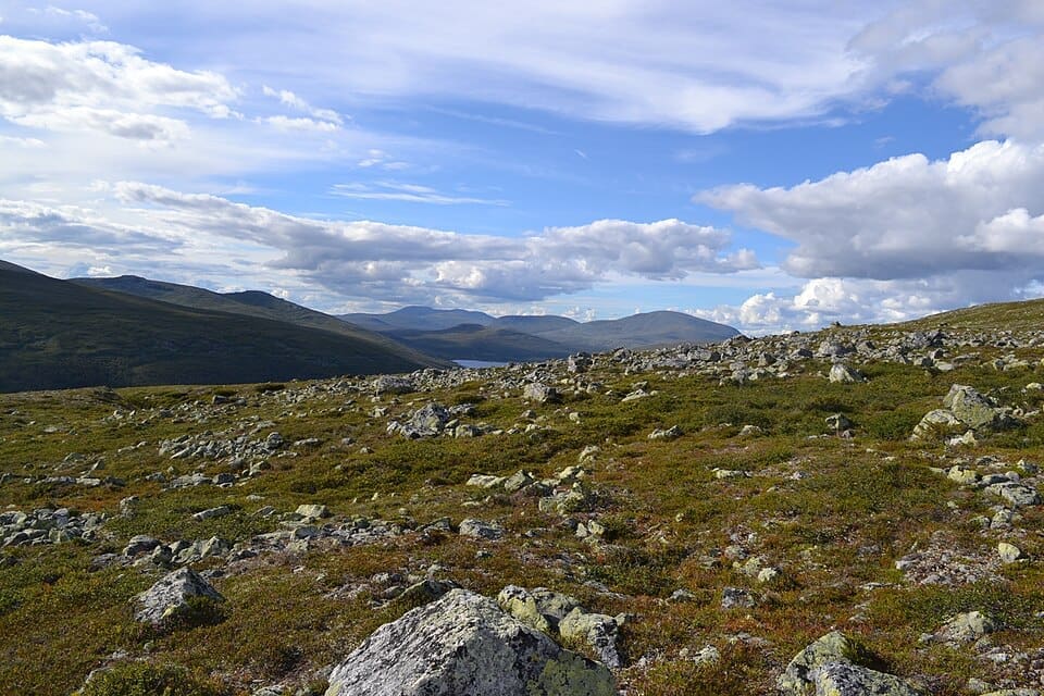 Grövelsjön vackra fjällen