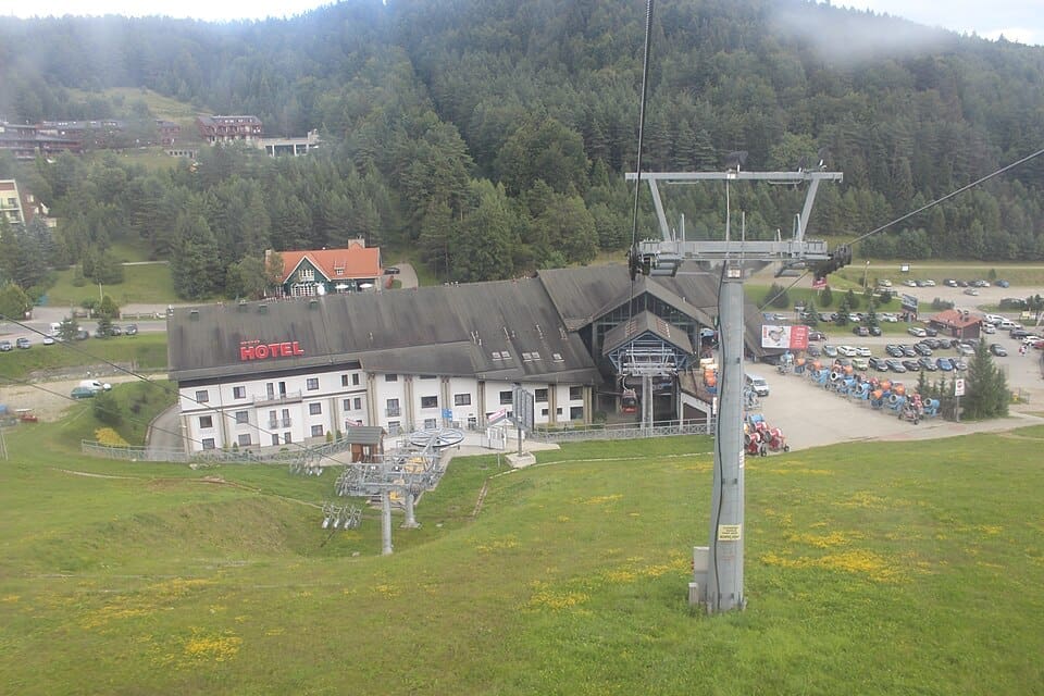 Jaworzyna Krynicka gondola and slopes