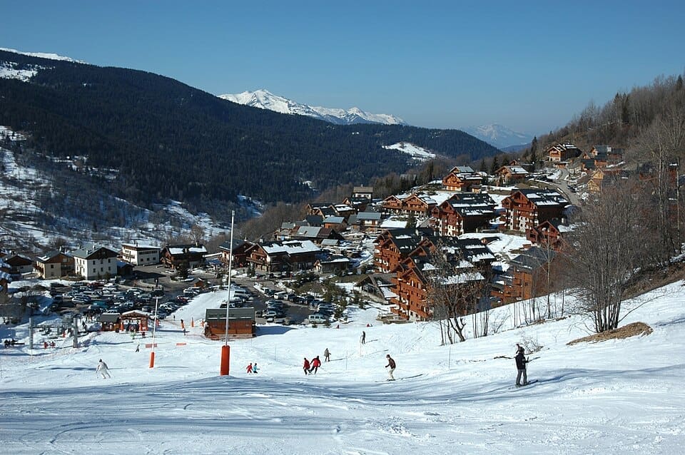 Méribel Village in the French Alps