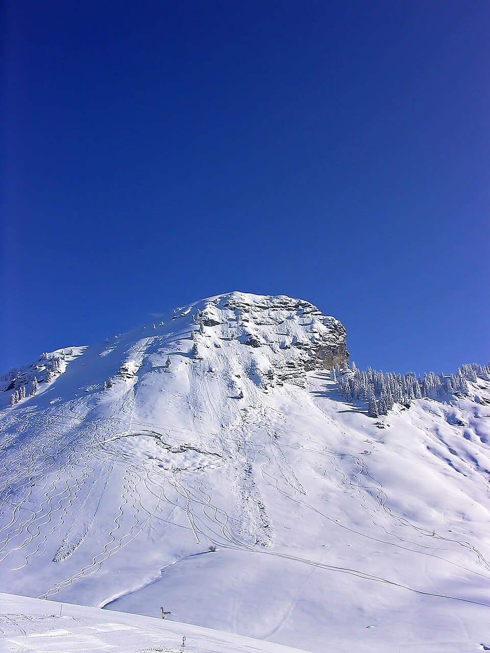 Morzine snow scene