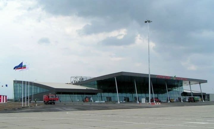 New terminal building of Plovdiv Airport