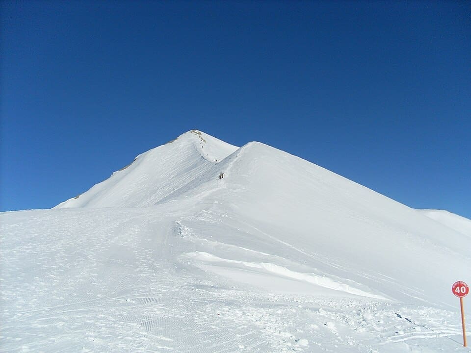 La Cucumelle peak at Serre Chevalier ski resort