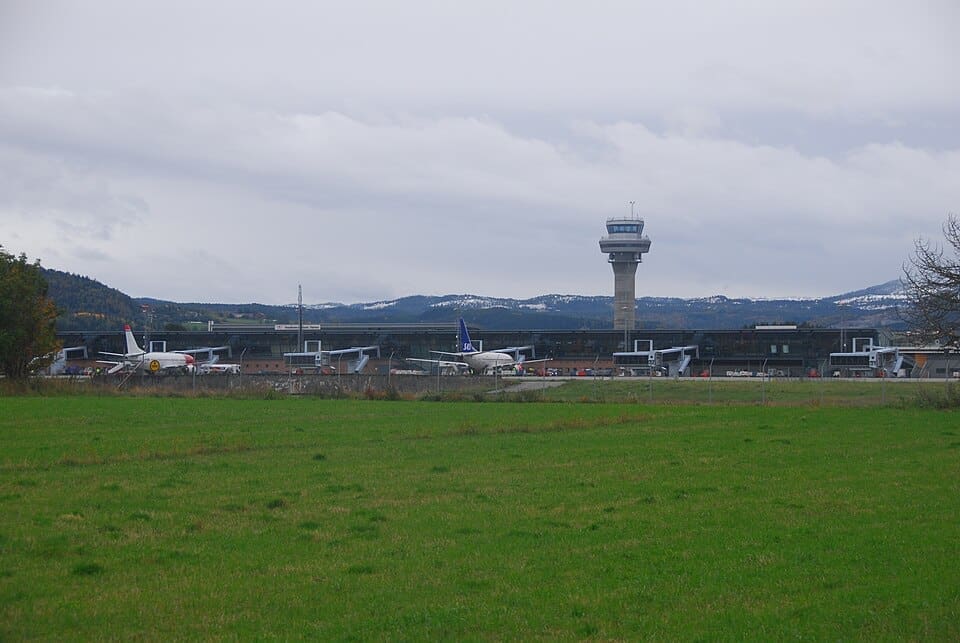 Terminal A at Trondheim Airport, Værnes
